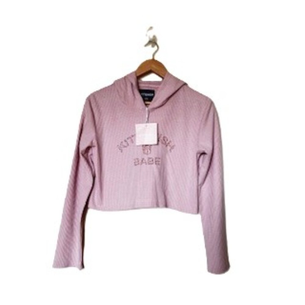 NWT Kittenish Cropped Hoodie